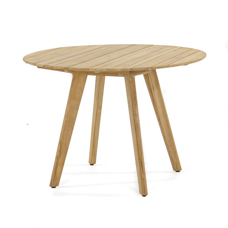 Outdoor Round Teak Dining Table