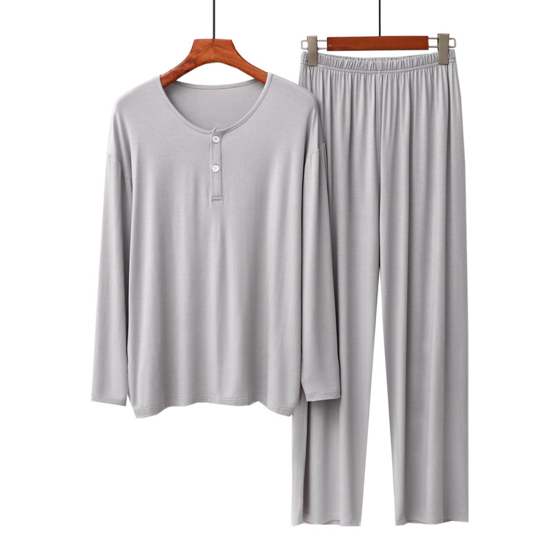 Ensemble de pyjama Sergéi, Gris clair