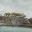 «Coastal Destination By Studio», reproduction d'art encadrée à la main avec passe-partout
