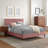 Modway Yasmine Channel Tufted Performance Velvet Platform Bed-380532841-380532826