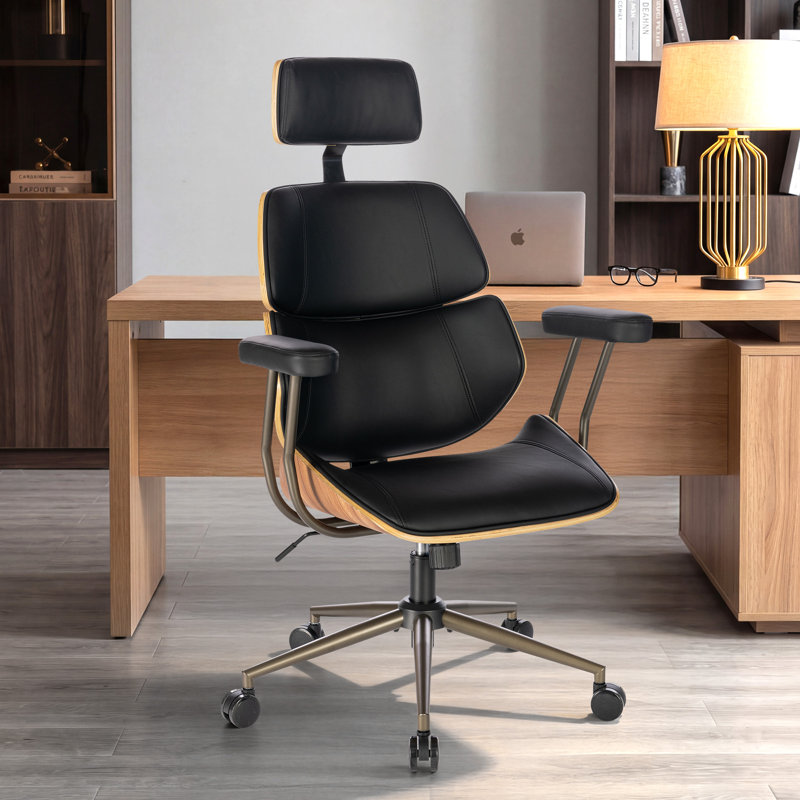 Fauteuil de direction ergonomique, Noir