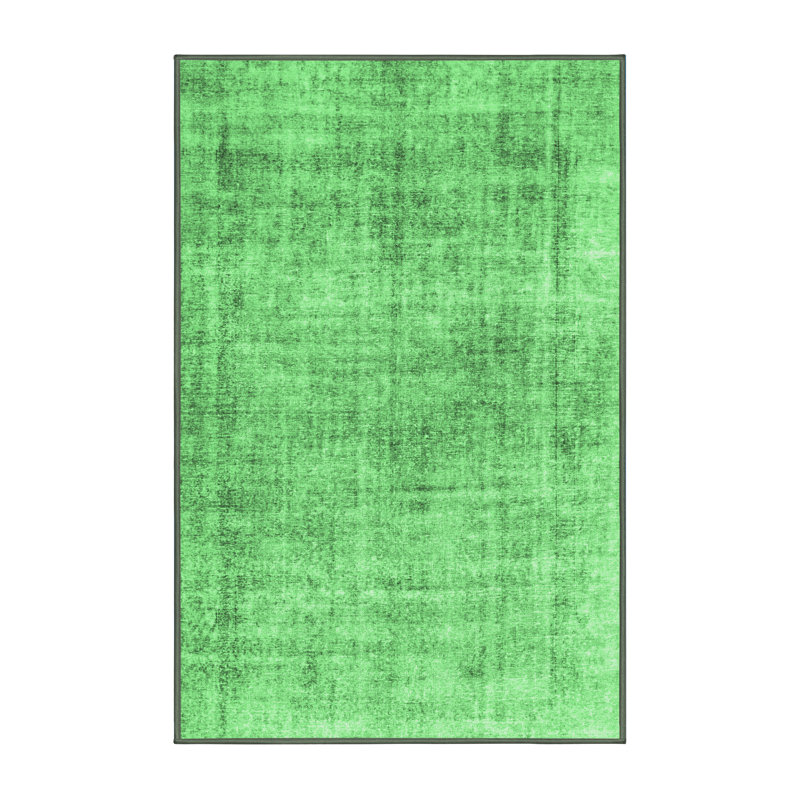 Elaad Washable Abstract Indoor Rug, Rectangle 2' x 3'
