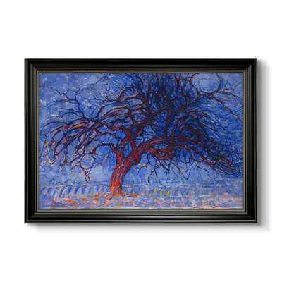 L'arbre rouge, 1909 - Piet Mondrian - Toile encadrée sur mesure