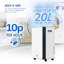 NETTA 20L Compact Dehumidifier