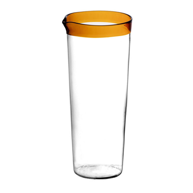 Verre borosilicaté 10 oz., Ambre, Verre à vin sans pied