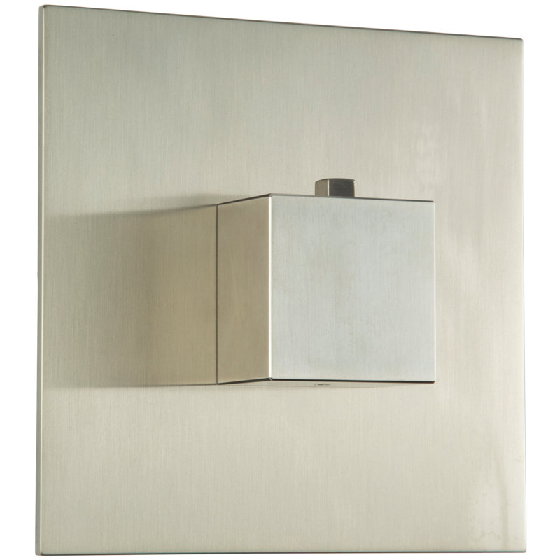 Ensemble de garniture de valve thermostatique, SQU, Nickel brossé