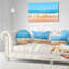 Magnifique oreiller imprimé Sea & Shore-123400181