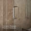 Elate Sliding Bath Door, 56-3/4-In H X 56-1/4 - 59-5/8-In W, With 1/4-In Thick Crystal Clear Glass-1666229679
