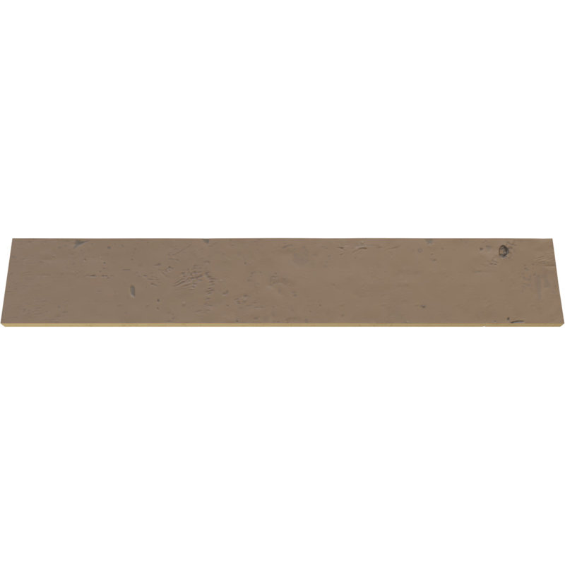Planche en simili bois Knotty Pine Endurathane, H 10 po x l 96 po x P 1 po, Chêne des récoltes