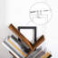 116Cm H x 34Cm W Geometric Bookcase-13806188