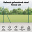 Vidaxl Fence With Posts PVC-Coated Steel-116798203-116798208