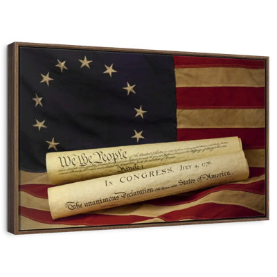 Declaration Of Independence Scroll