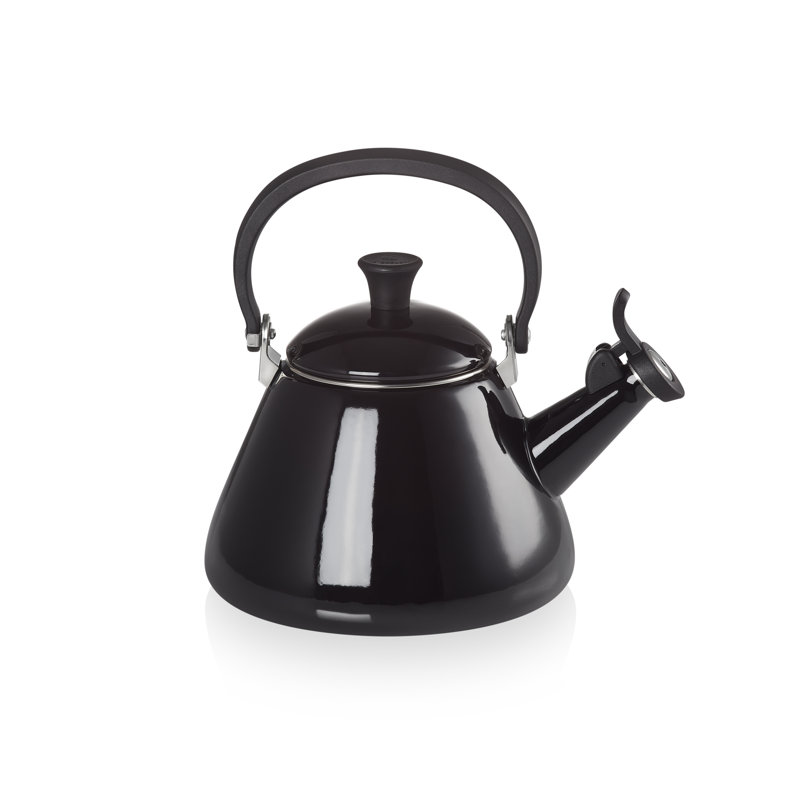 Le Creuset Kone Kettle with Fixed Whistle 1.6L, Black