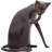 Drumgurland Cat Metal Garden Statue