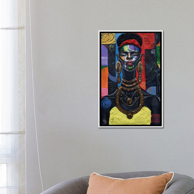 Queen Vibes - Wall Art Print - Framed Canvas