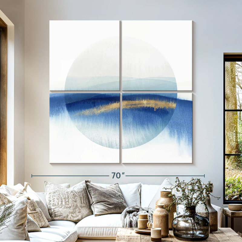 Avery Indigo Eclipse II, 57" H x 57" W