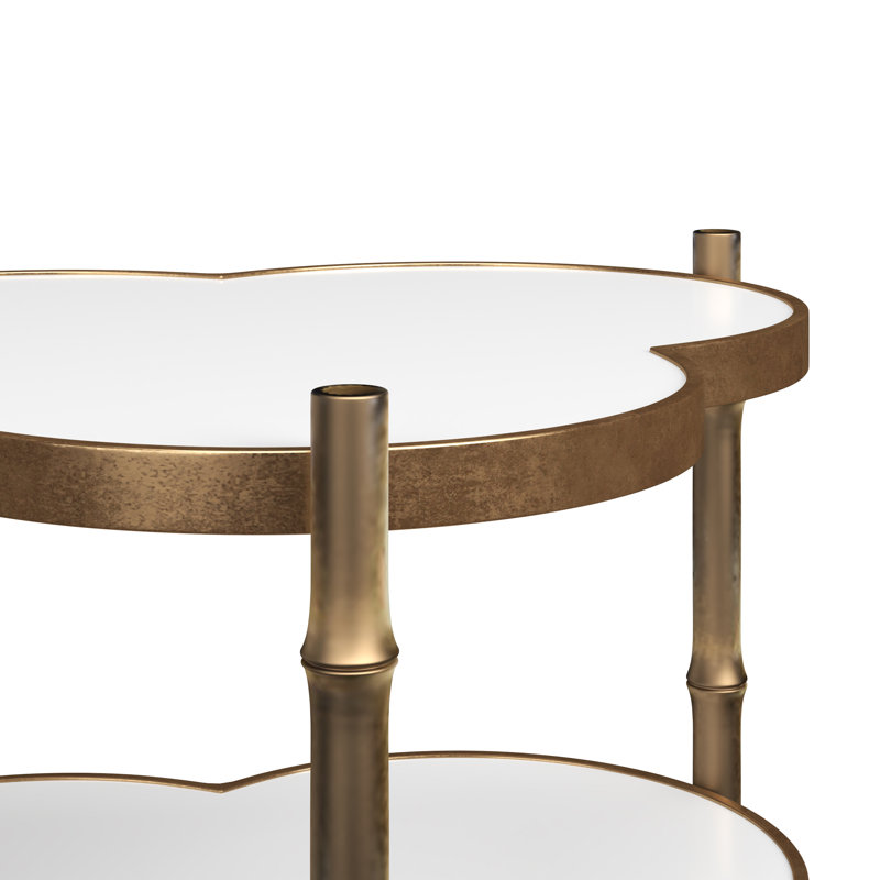 Eave Sundrenched Glass End Table