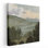 Vallée à travers les arbres I - reproduction d'art sur toile