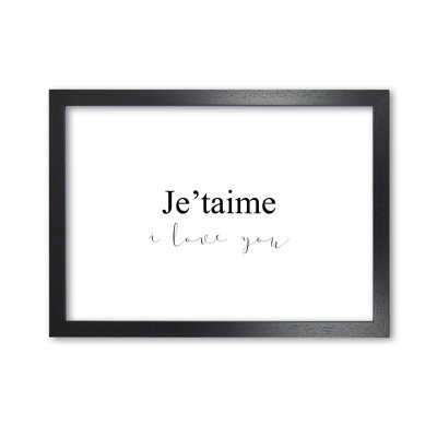 Je'taime - Print