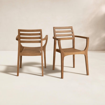 Kinsler Stackable Patio Armchair