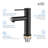 Circular X Single-Hole Single-handle Bathroom Faucet with Drain Assembly-61497405