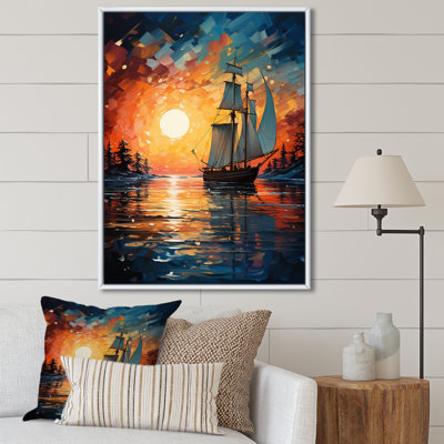 Voilier «Seafaring Dreams II» sur toile