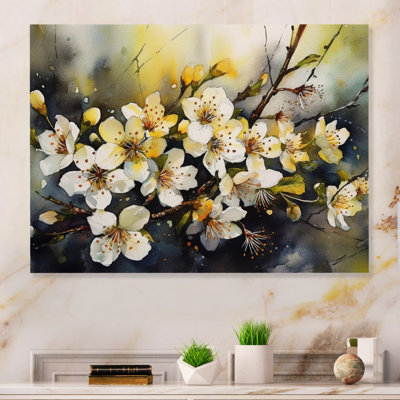 " Yellow Black Apple Tree Melody "