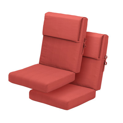 4.1" Outdoor Seat / Back Cushion, Set of 2