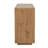 Ayma Sofa Console Table, 4 Drawers, 54 Inch Rectangular, Oak Brown