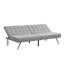 Structure en bois, pieds en acier inoxydable, futon et canapé-lit-1244379160