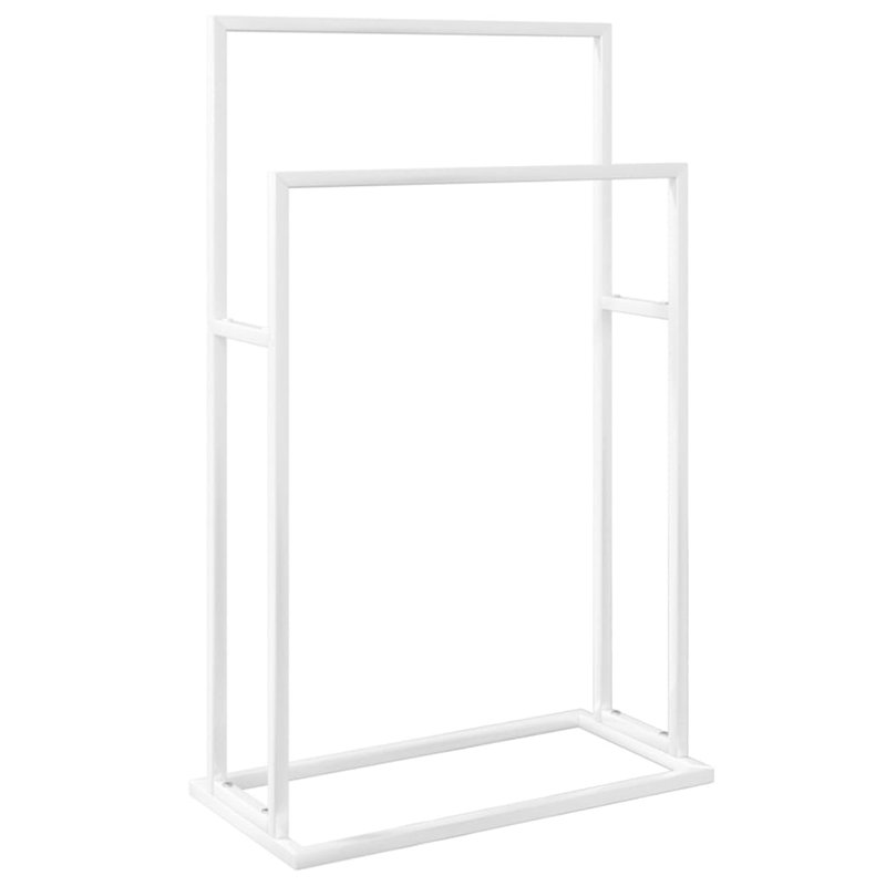 Brandalynn Towel Rack, White