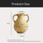 Vase de ferme rétro en céramique avec poignées-1817957445