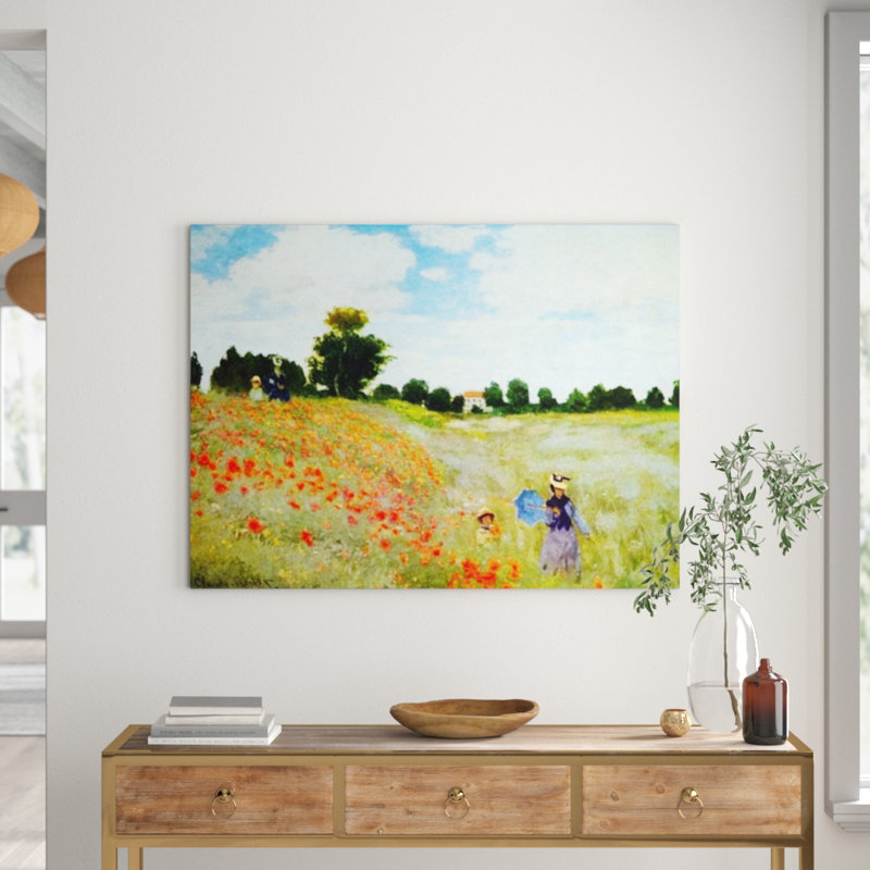 Claude Monet - Wrapped Canvas Painting, 60cm H x 80cm W x 1.8cm D