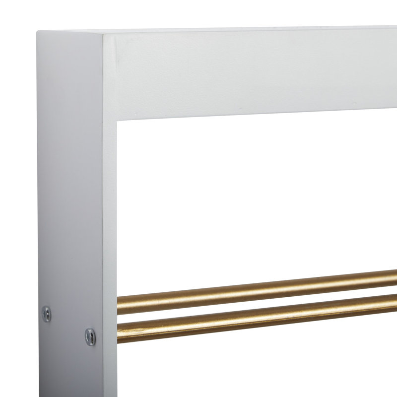 Wood Free Standing Magazine Rack