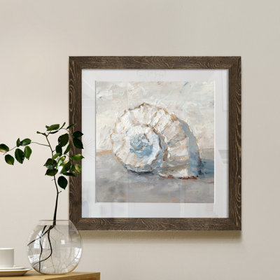 Blue Shell Study III-impression de cadre photo sur papier