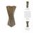 Stoneware Ceramic Vase with Drip Glaze - Modern Decorative Accent for Home Decor-1389988050