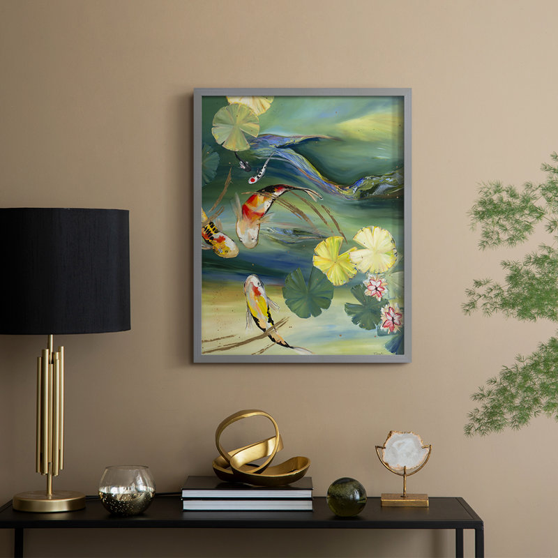 «A Moment In Time», reproduction encadrée - bois massif, H 30 po x l 24 po, Gris