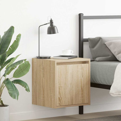 38cm W Manufactured Wood Bedside Table