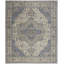 Tapis bleu intérieur / extérieur Nourison Essentials-1519314774