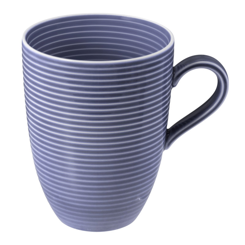 Porcelain Mug, Blue