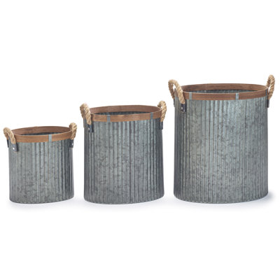 Alahnna Metal Pot Planter
