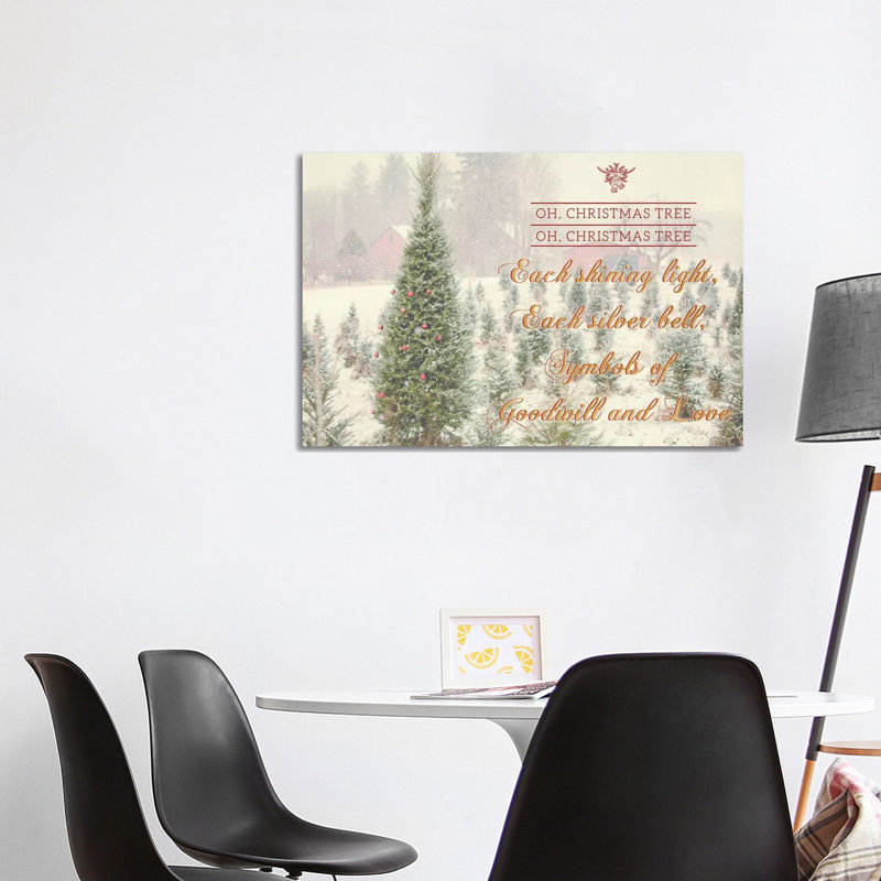 Holiday Messages II by Kelly Poynter - Wrapped Canvas Gallery-Wrapped Canvas Giclée, 101.6 cm H x 66.04 cm W x 3.175 cm D