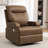 31.9“ Modern and Soft Manual Upholstered Swivel and Rocking Manual Recliner-1044864559