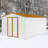 Metal Garden Sheds 10Ft Outdoor Storage Sheds White-121497944