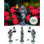 Statues décoratives de lapin solaires pour jardin - Idée cadeau d'anniversaire pour maman - Décoration pour la maison, le jardin, la pelouse, le porche, la terrasse ou le balcon
