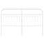 Vidaxl Metal Replace Headboard Black 180 Cm-101181643-101181646
