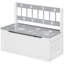 Banc de rangement 27L - gris