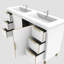 Ensemble de meuble-lavabo double 60 po