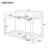 Metal Bunk Bed, Low Bunk Bed With Ladder-1632454711-1632454713