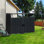 Remise à ordures robuste en métal pour le jardin et le jardin